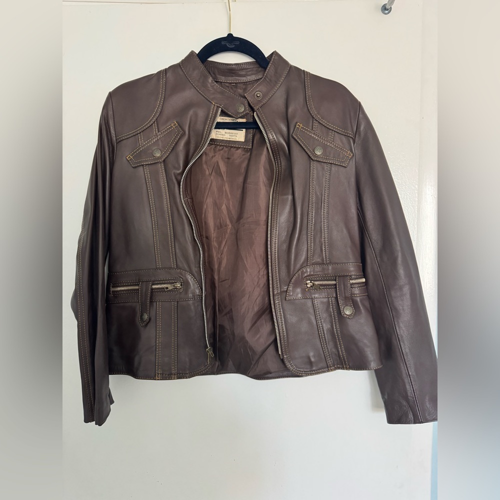 Leather jacket XS